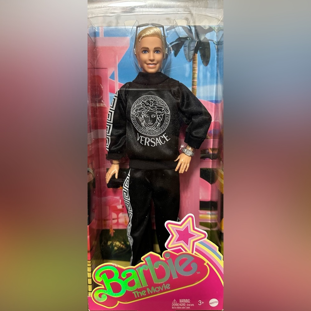 💎 BARBIE THE MOVIE KEN DOLL FASHION MEDUSA BLACK DRESS   “CUSTOM” 🕶️ ⏲️ 💵